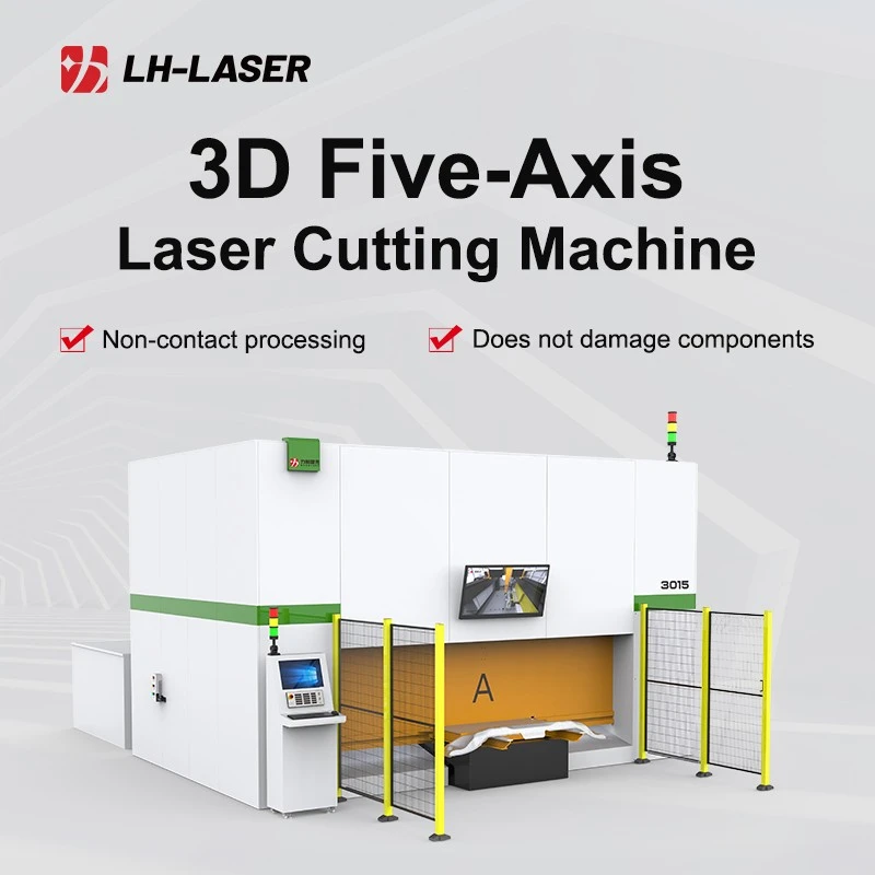1000W-6000W SF Series 3D Five-Axis Fiber Laser Cutting Machine manufacturers