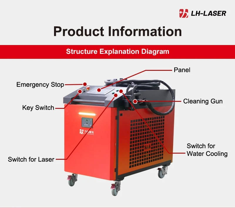 laser rust removal 2000w 2